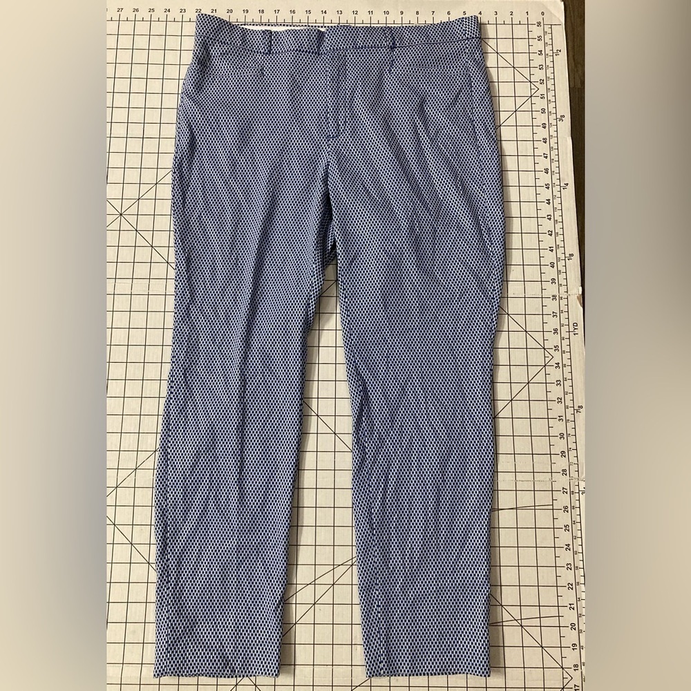 Banana Republic Women’s Size 14 Cape Blue Sloan Curvy Fit Pants